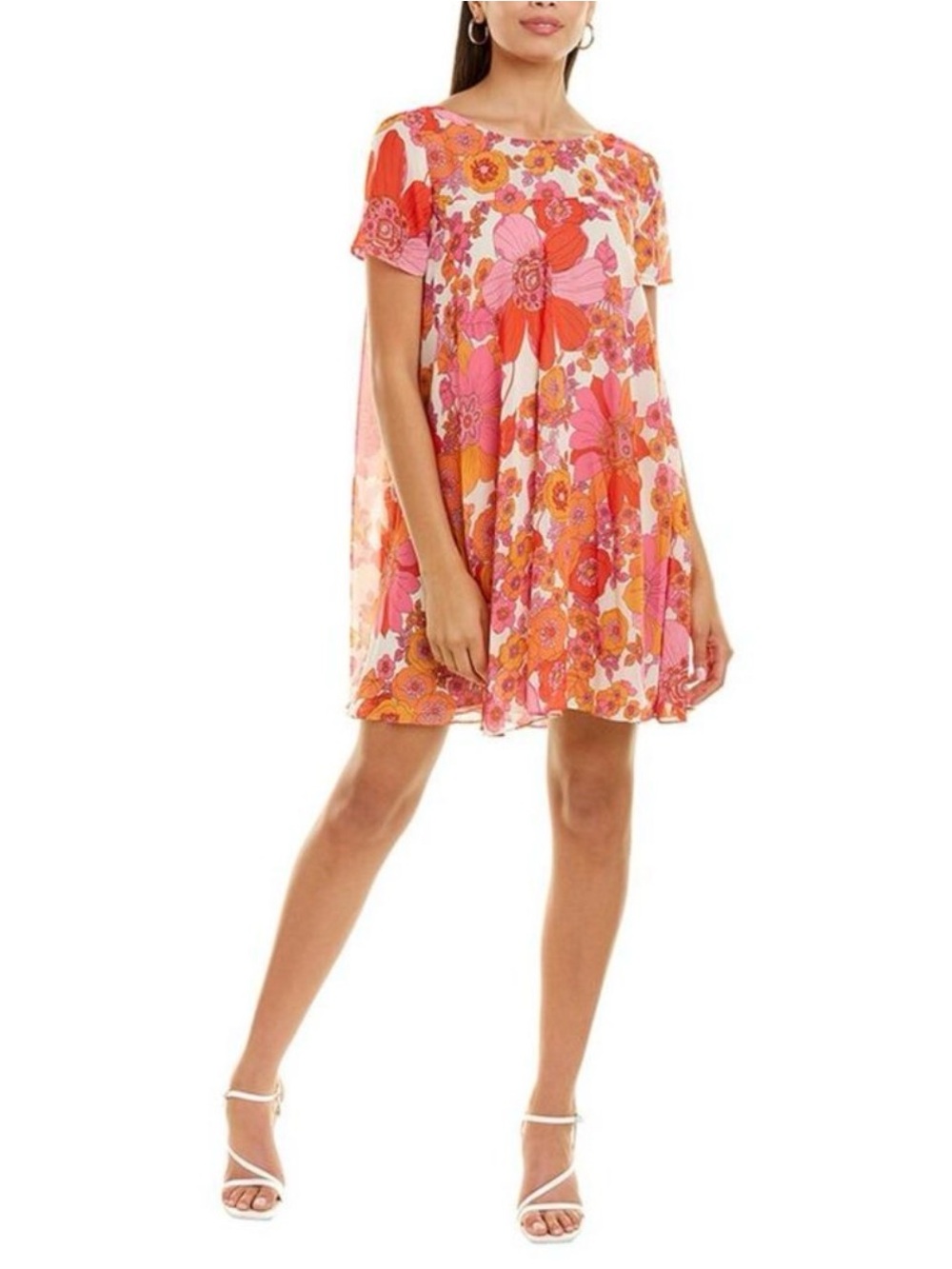 Trina Turk Womens  Pansy Mini Dress, Pink M NWOT